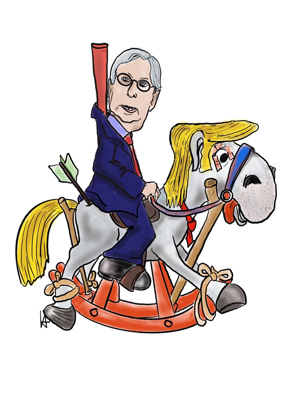 Riding a dead horse, Indian Wisdom says....